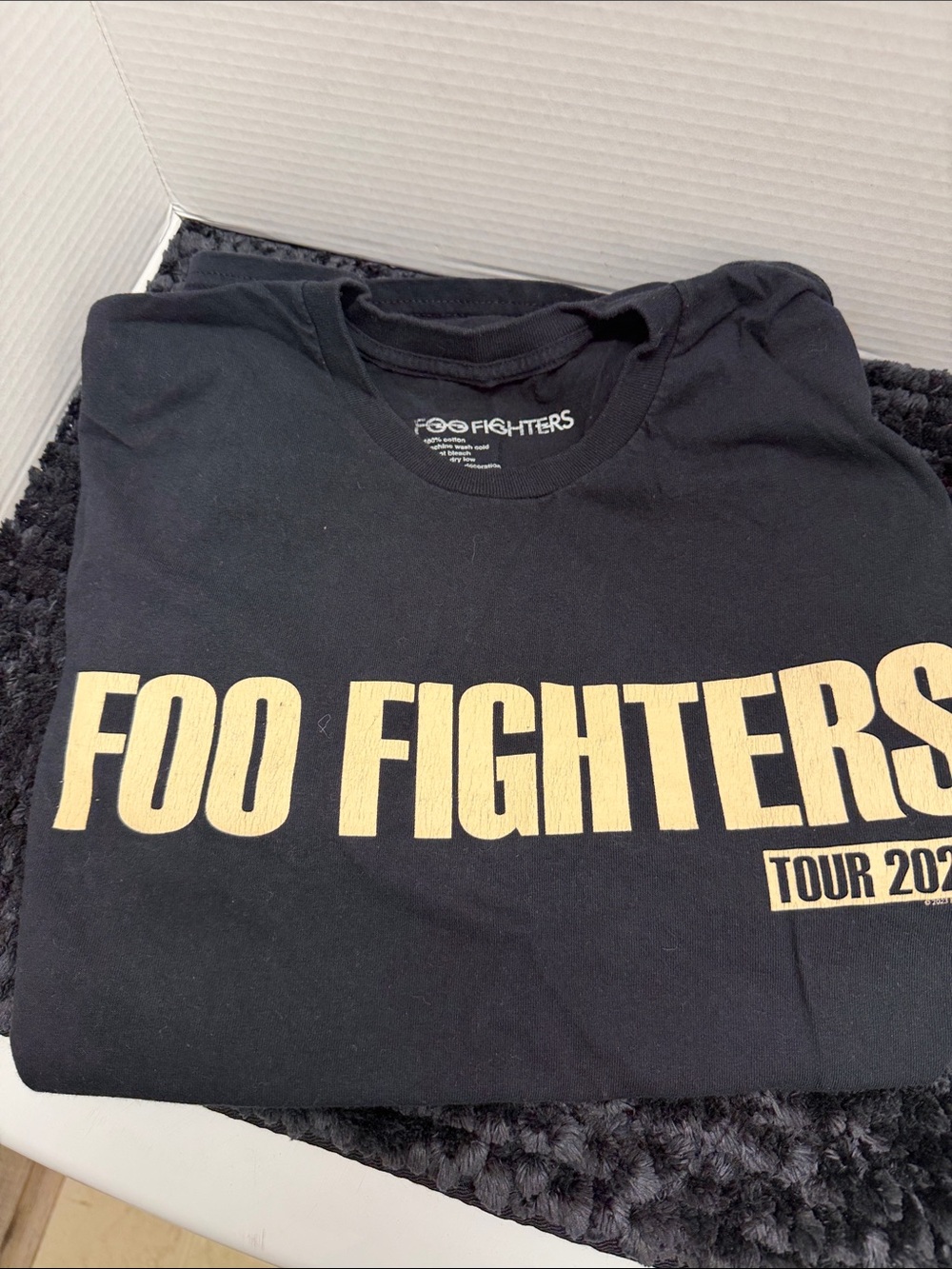 Foo Fighters Black 'Tour 2023' Graphic Tee